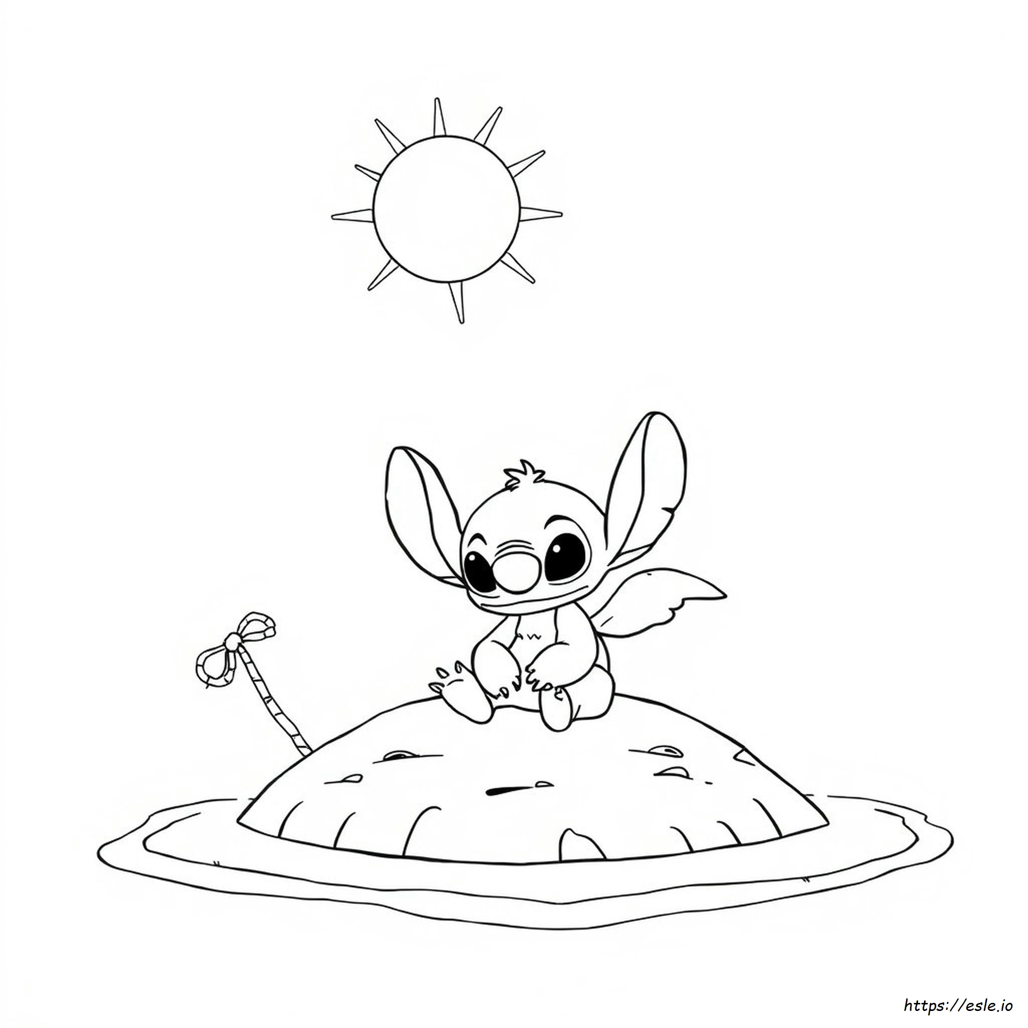 Stitch E Angel Da Colorare