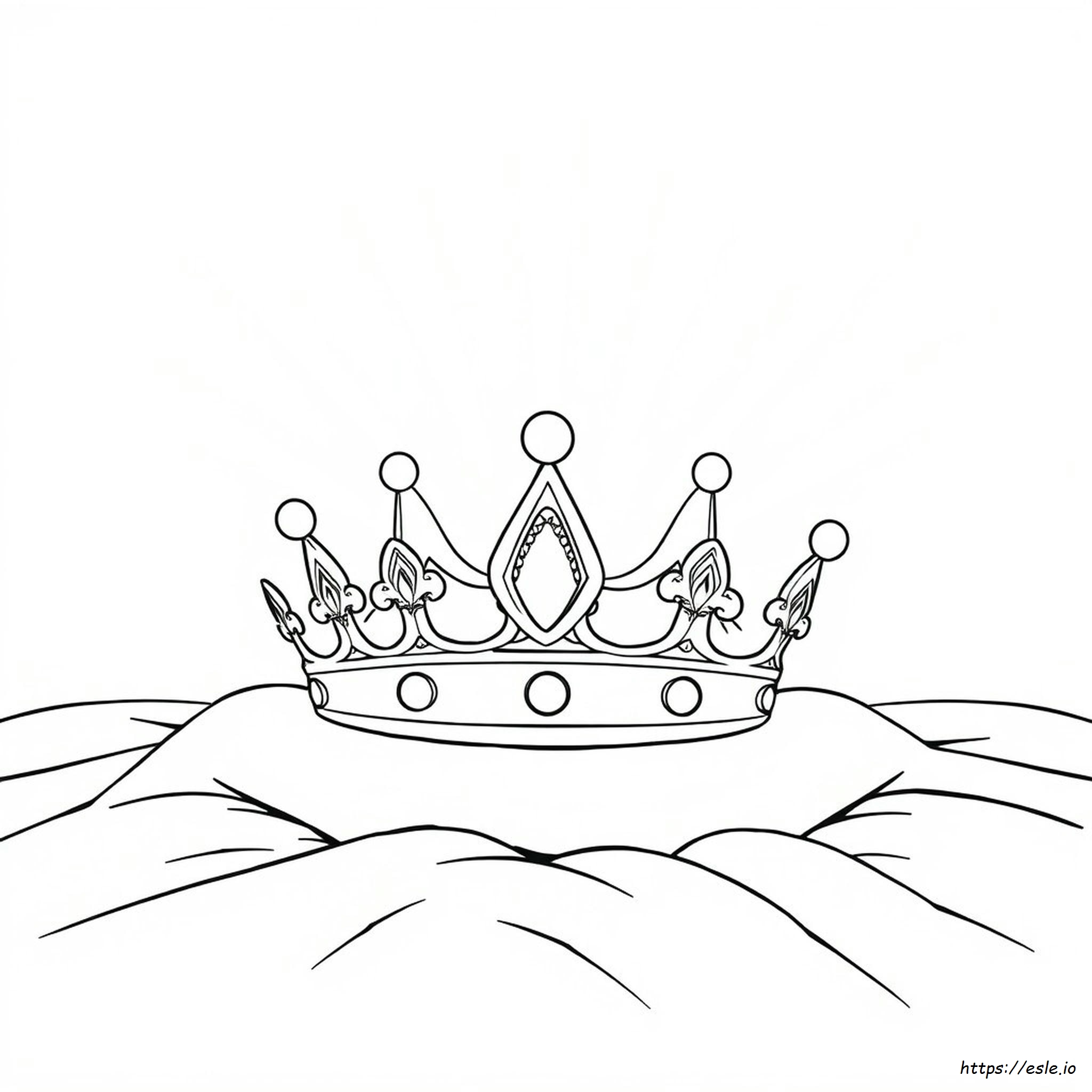 Royal Crown Coloring Pages