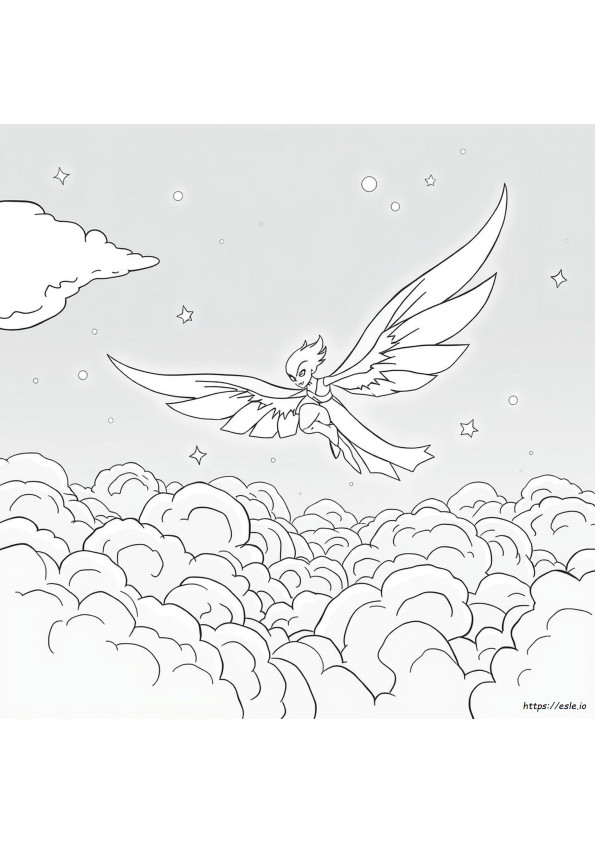 Light Fury Coloring Pages