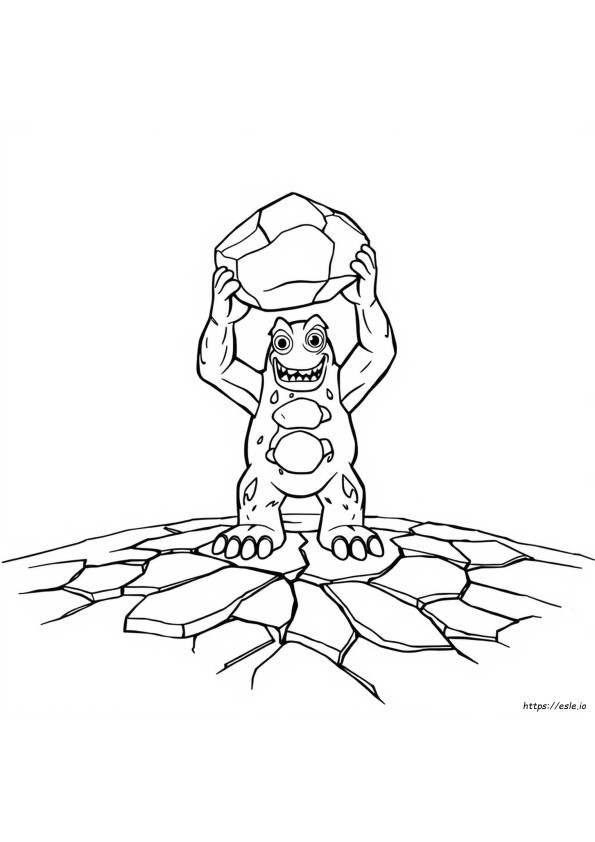 Earth Shaker Coloring Page