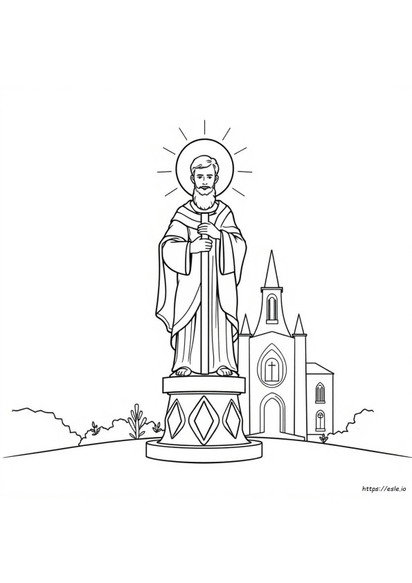 Coloring Pages For Saints