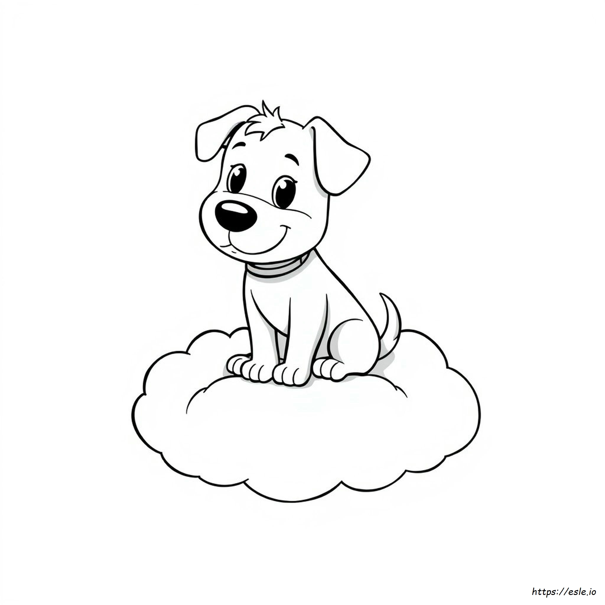Cartoon Dog Coloring Pages