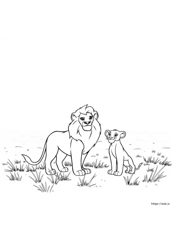 Mufasa Színező