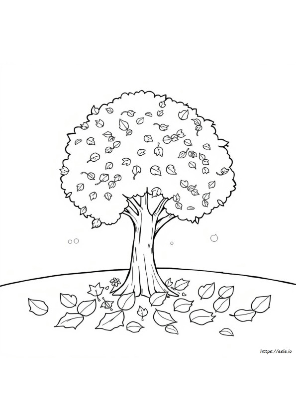 Coloriage Feuilles D'automne À Imprimer