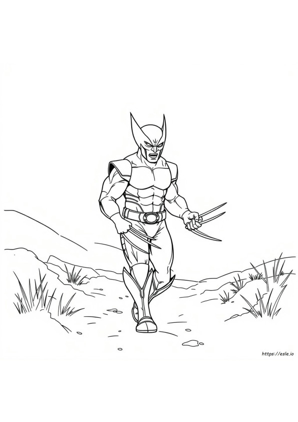 Wolverine Kleurplaten Voor Volwassenen