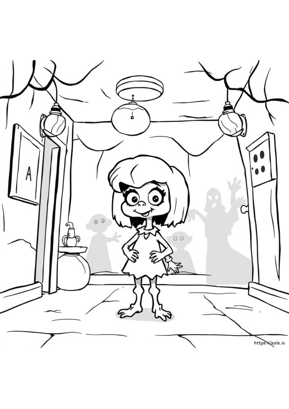 Nightmare Chica Disegni Da Colorare