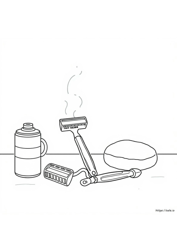Gambar Mewarnai Razor