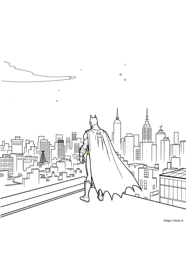 Kostenlose Batman Ausmalbilder