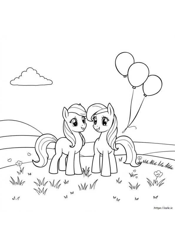 My Little Pony Friendship Games Coloring Pages