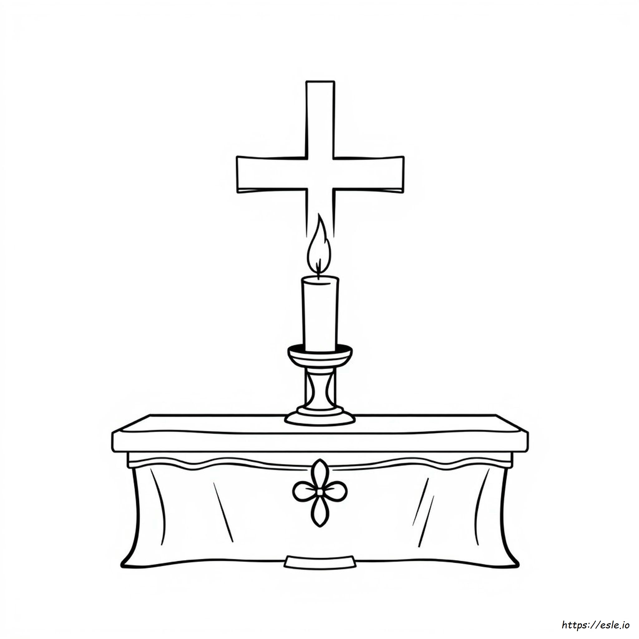 Ash Wednesday Colouring Pages
