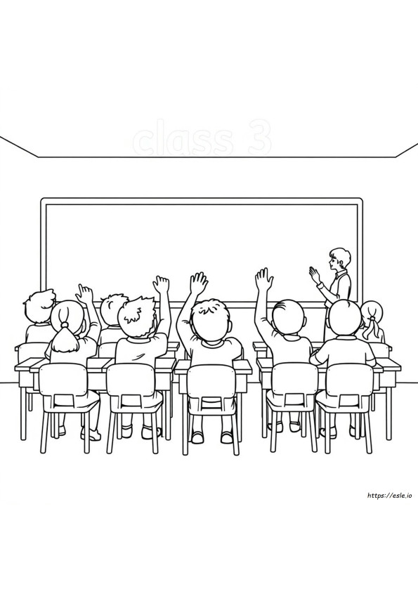 Colouring Sheets For Class 3