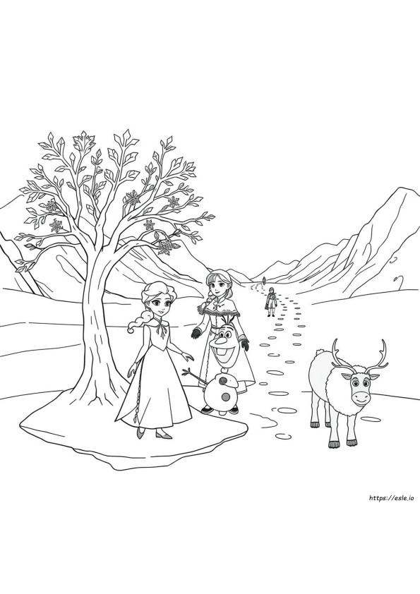 Frozen 2 Ausmalbilder