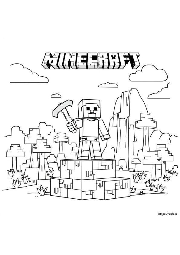 Minecraft Coloring Pages That You Can Print