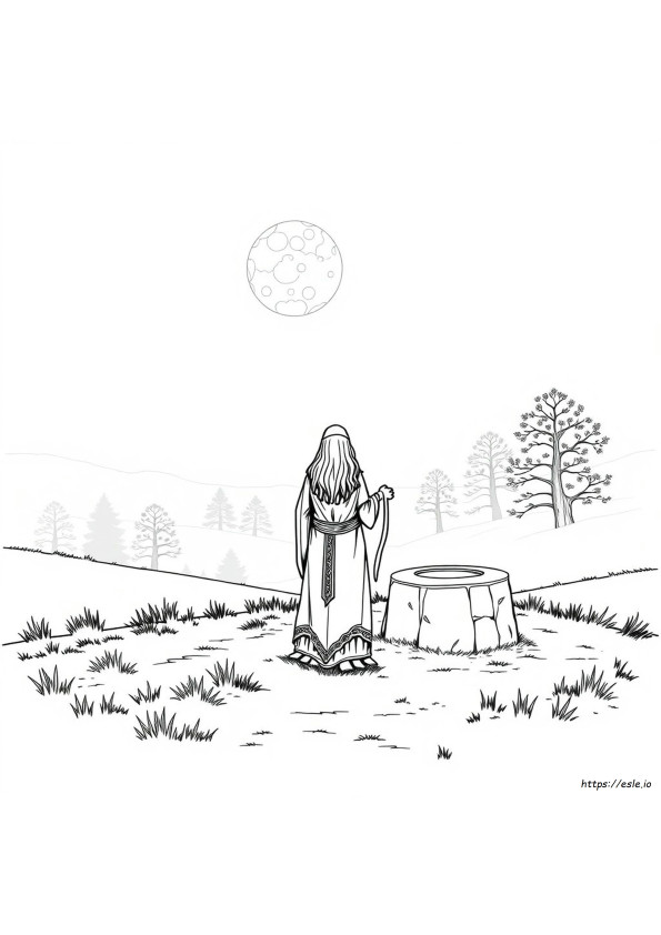 Pagan Coloring Pages For Adults