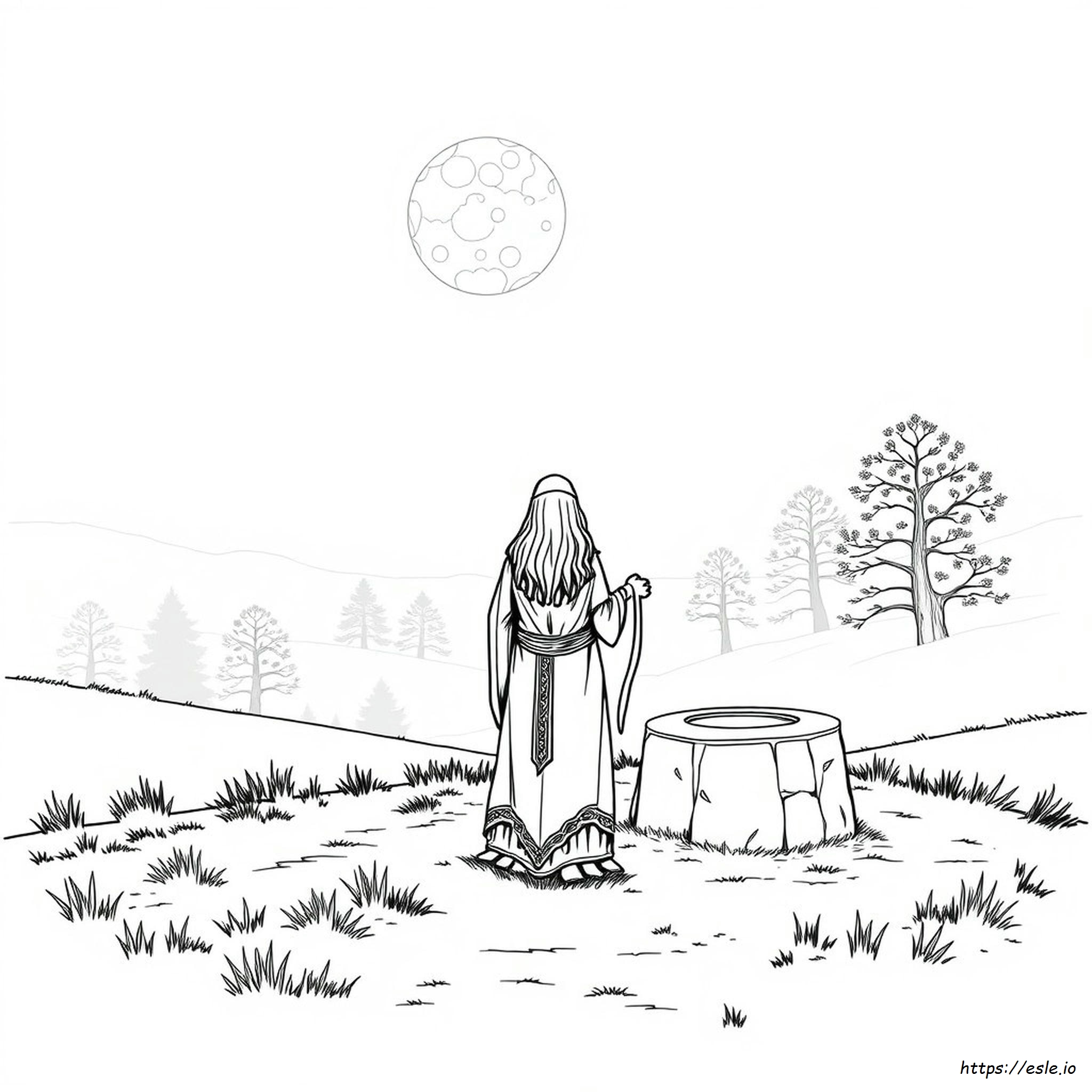 Pagan Coloring Pages For Adults