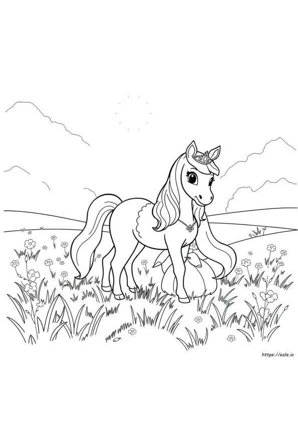 Coloring Princess Sofia