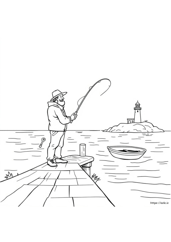 Pescatori Di Uomini: Disegno Da Colorare Gratuito