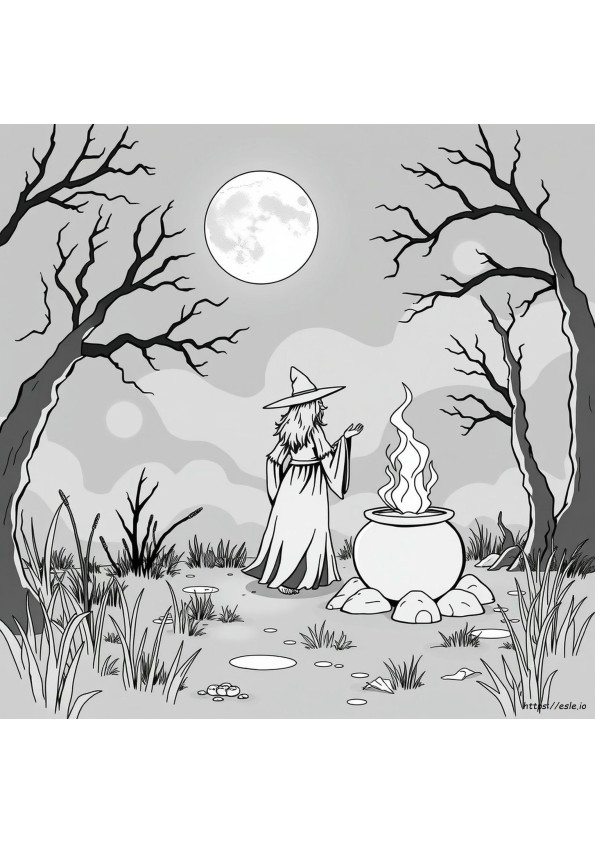 Dark Fantasy Fantasy Coloring Pages For Adults