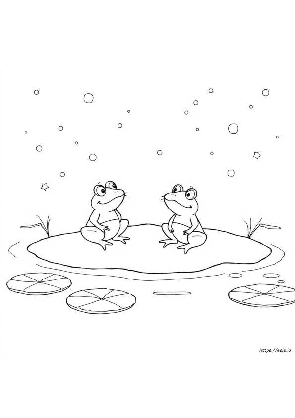 Frosty Coloring Sheet