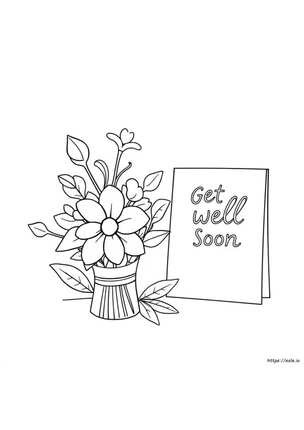 Get Well Soon Coloring Pages