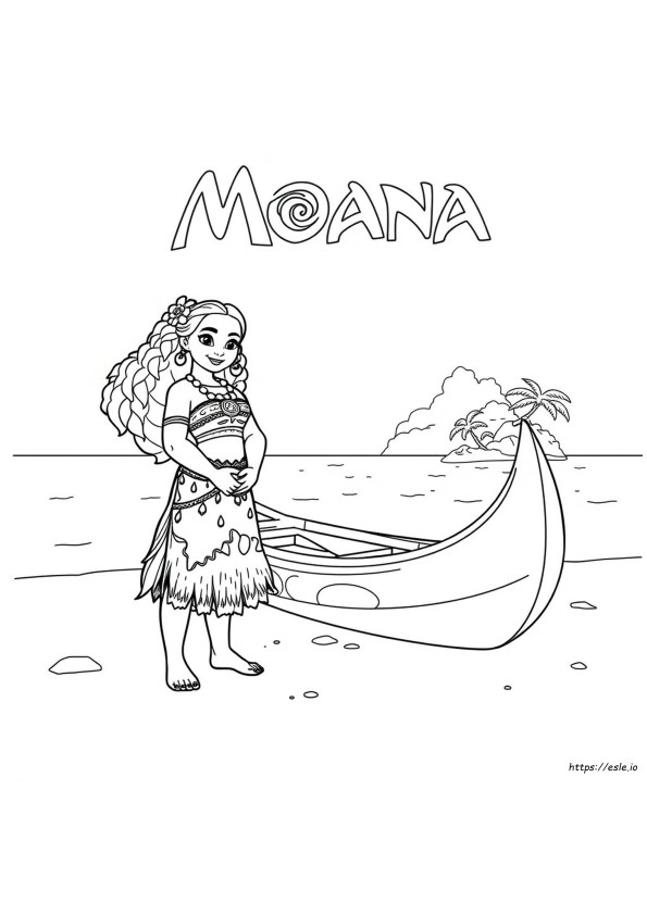 Disegni Da Colorare Disney Oceania