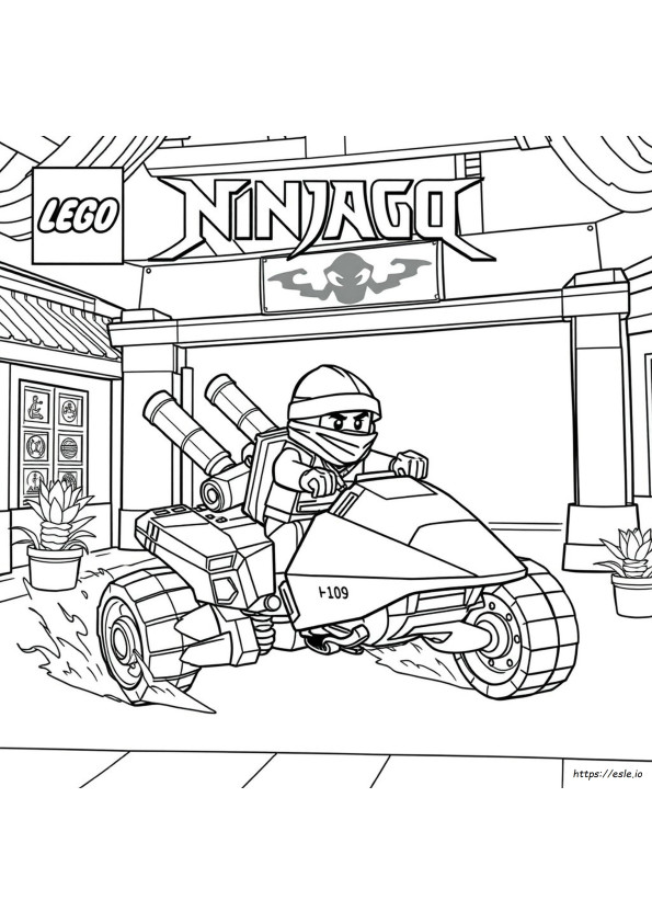 Coloriages De Robots Lego Ninjago Imprimer