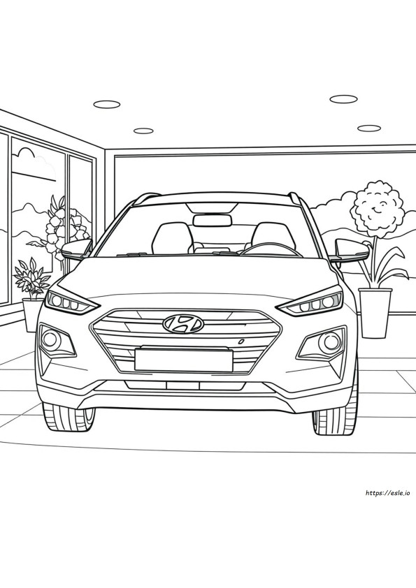 Hyundai Coloring