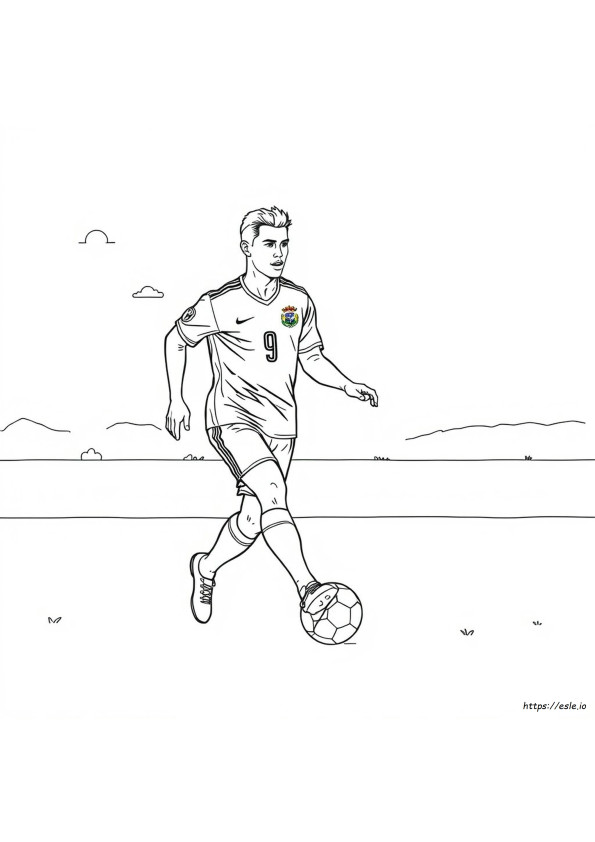 Ronaldo Brazylia Kolorowanki