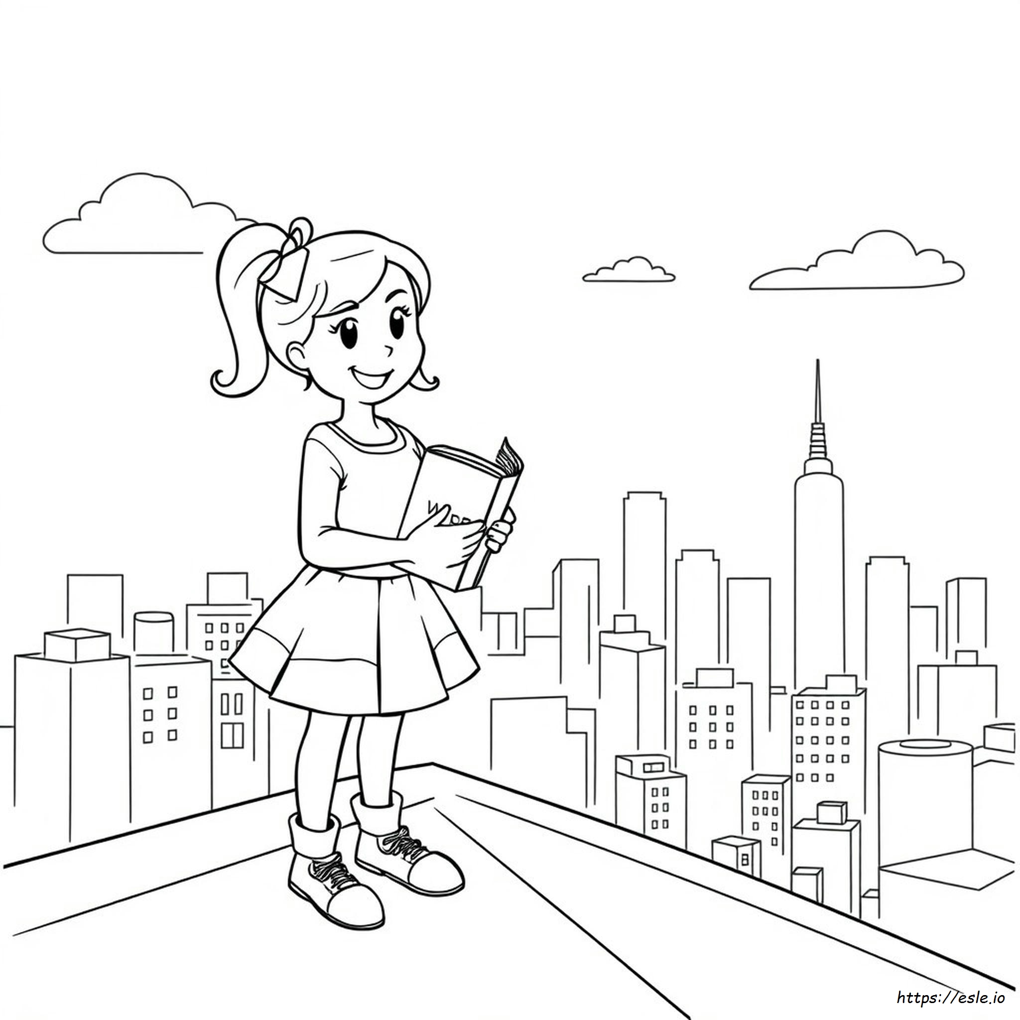 Disegni Da Colorare Di Word Girl