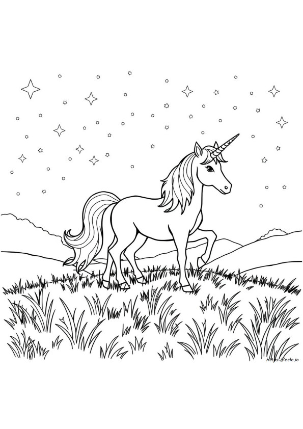 Hard Beautiful Unicorn Unicorn Coloring Pages