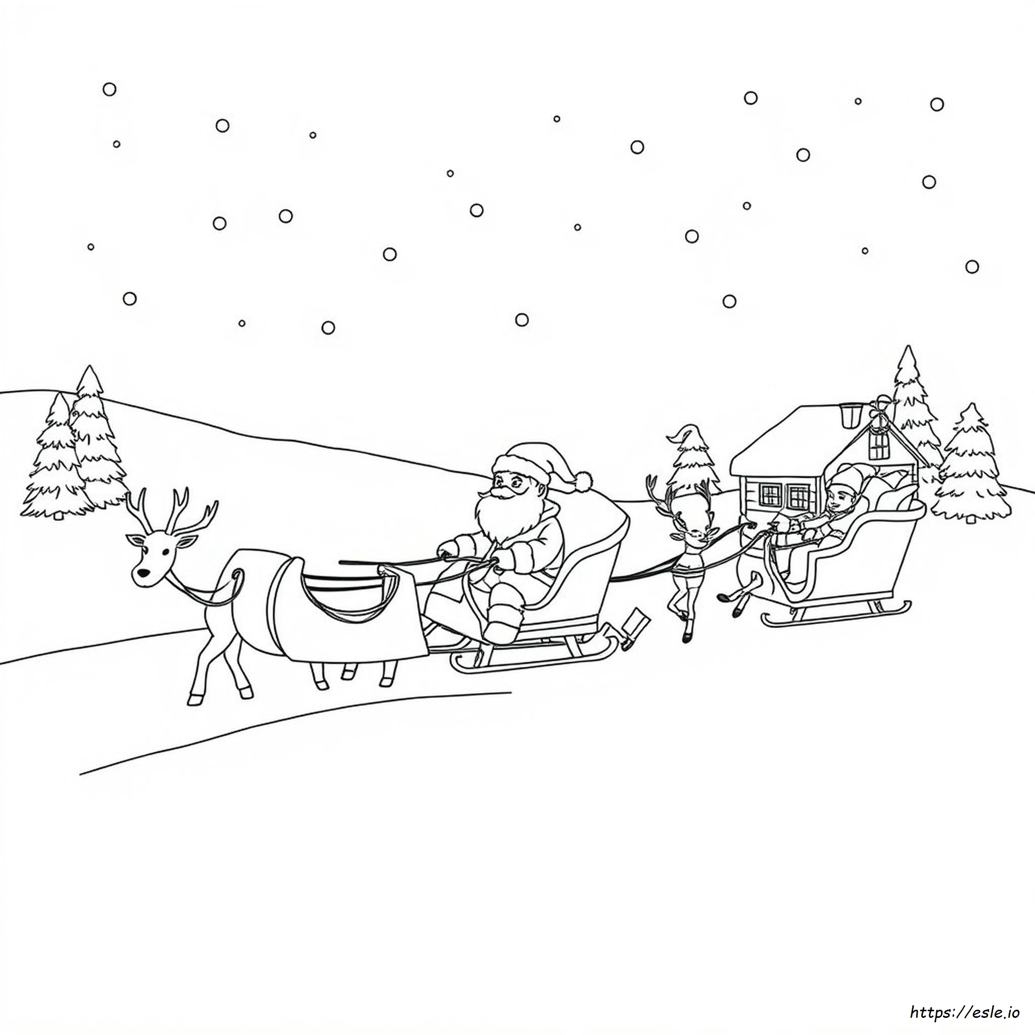 Lapland Uk Colouring Pages