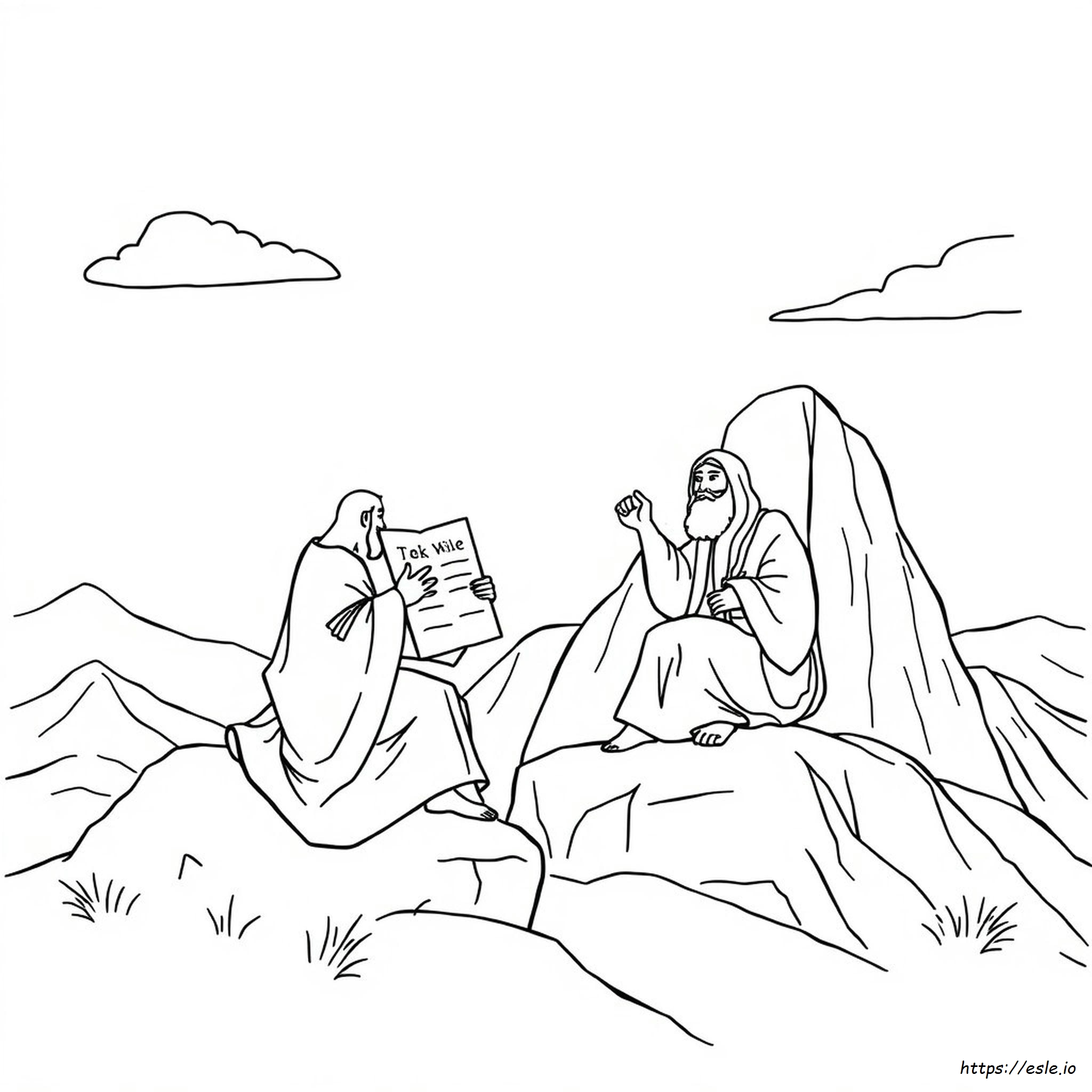 Páginas Para Colorear Qué Hay En La Biblia