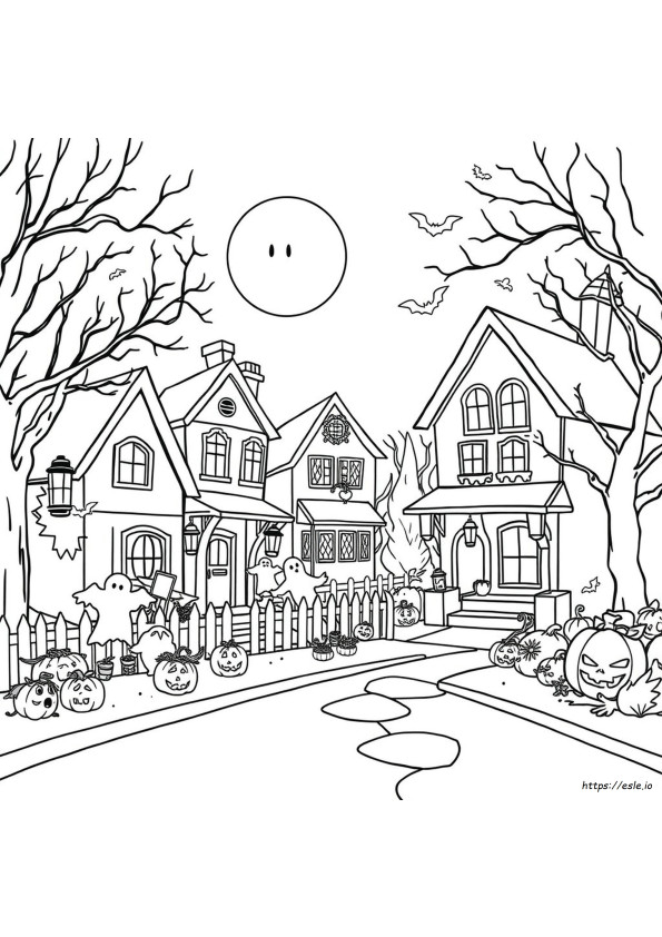 Desenhos De Halloween Para Colorir Para Alunos Do 5º Ano