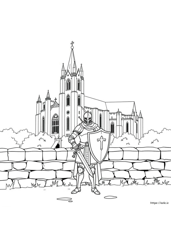 Disegni Medievali Da Colorare Per Adulti