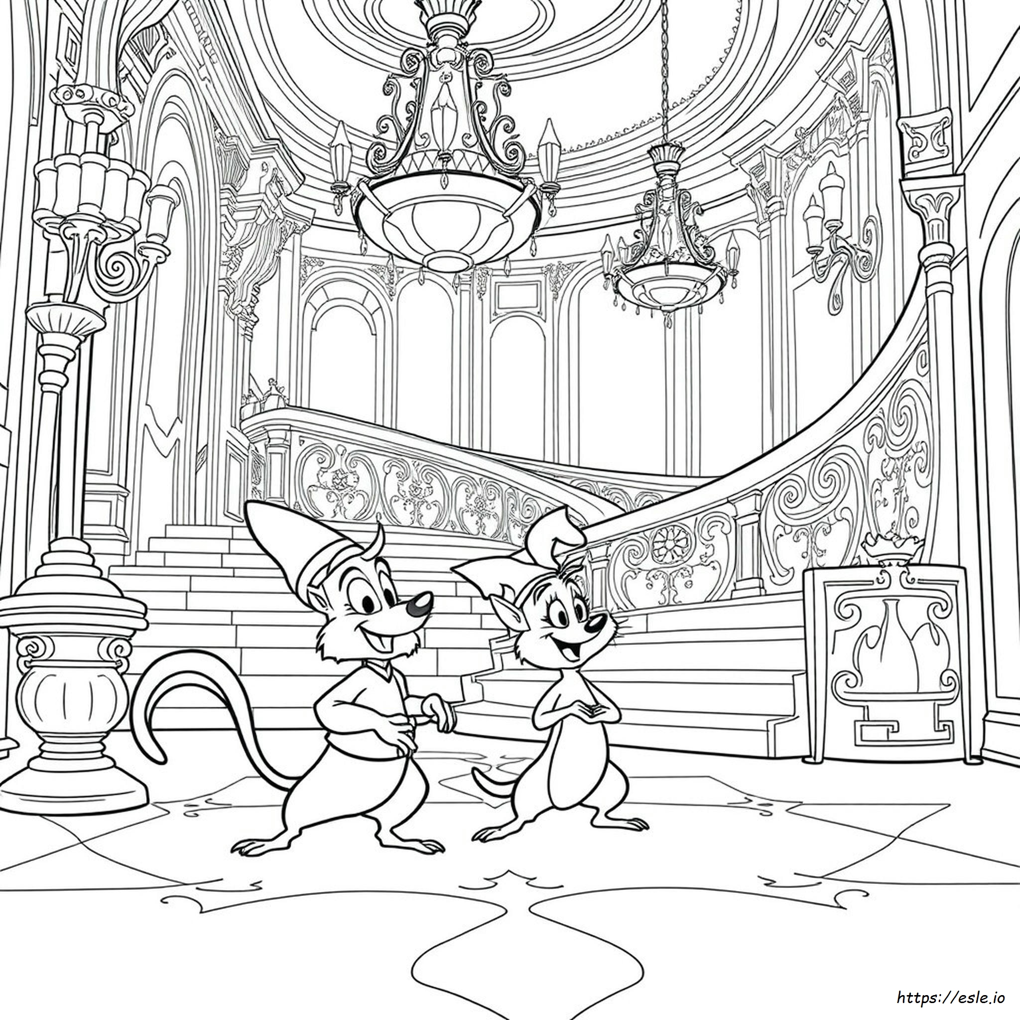 Dibujos De Jaq Y Gus Para Colorear