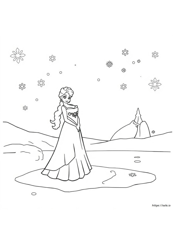 Frozen Coloring Pages To Color Online