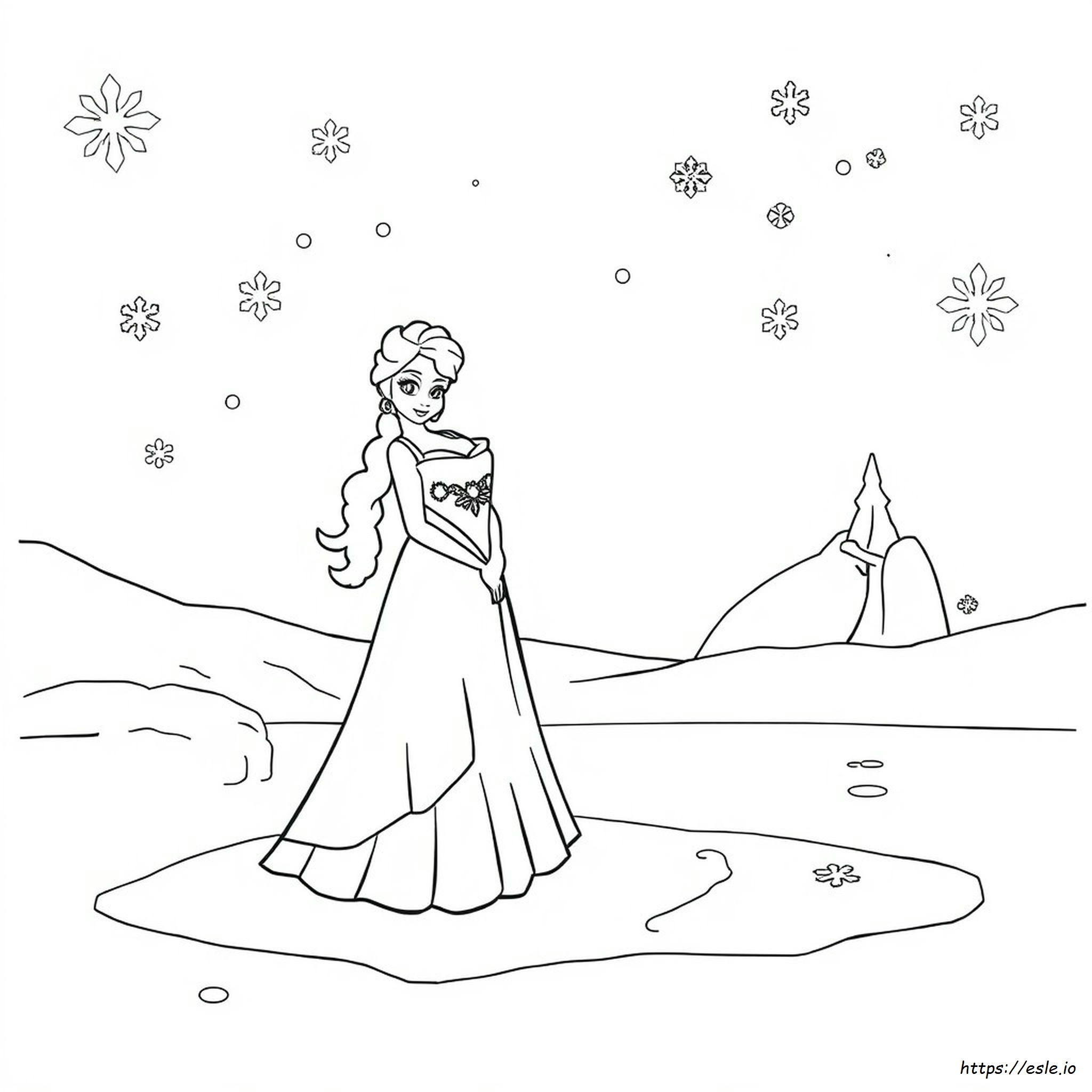 Frozen Para Colorear Online
