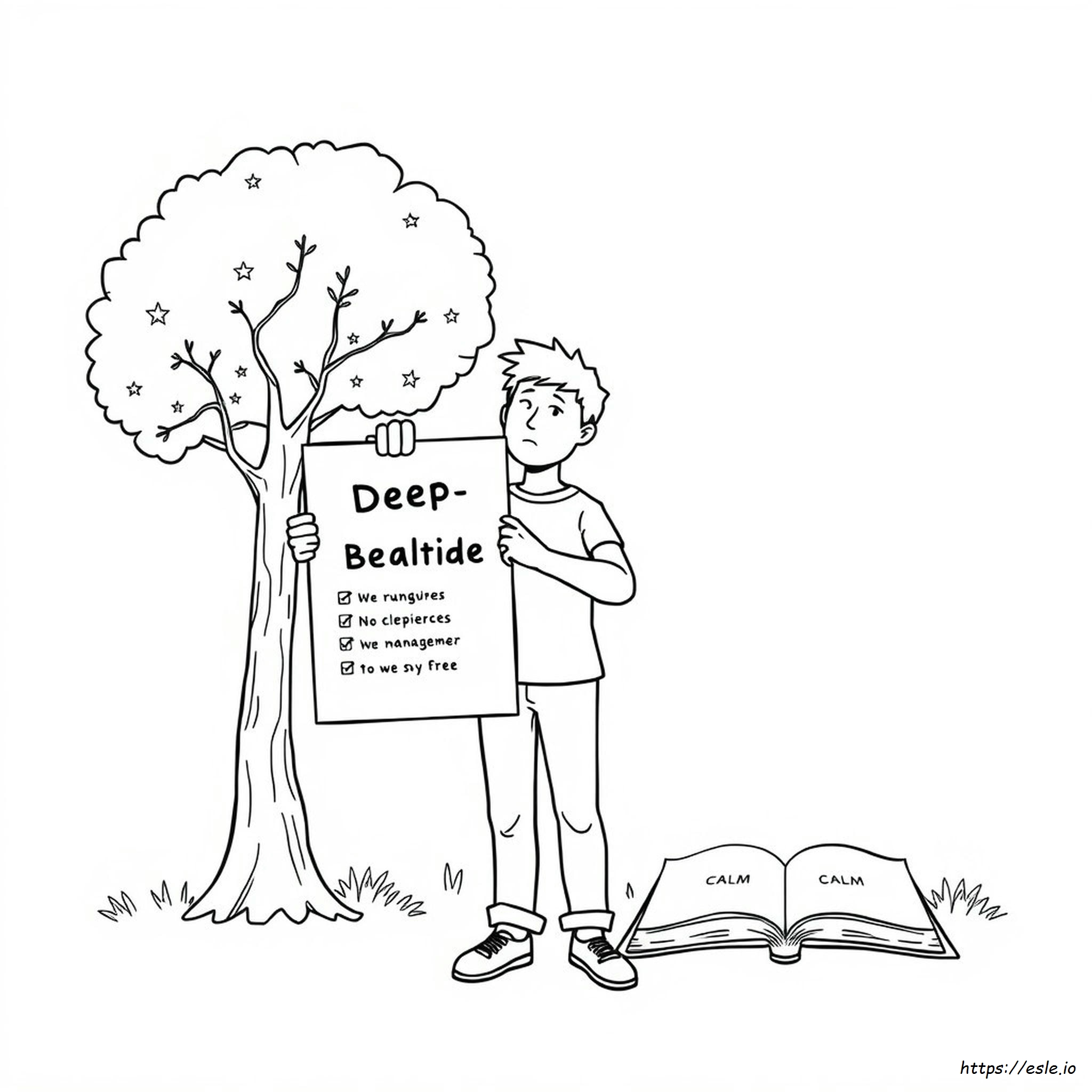 Anger Management Coloring Pages Pdf