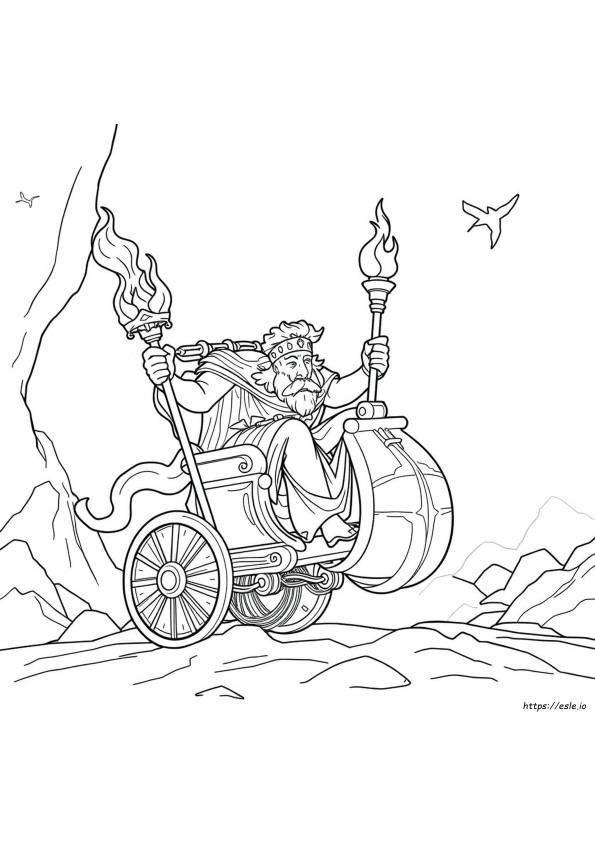 Hades Descendants Coloring Pages