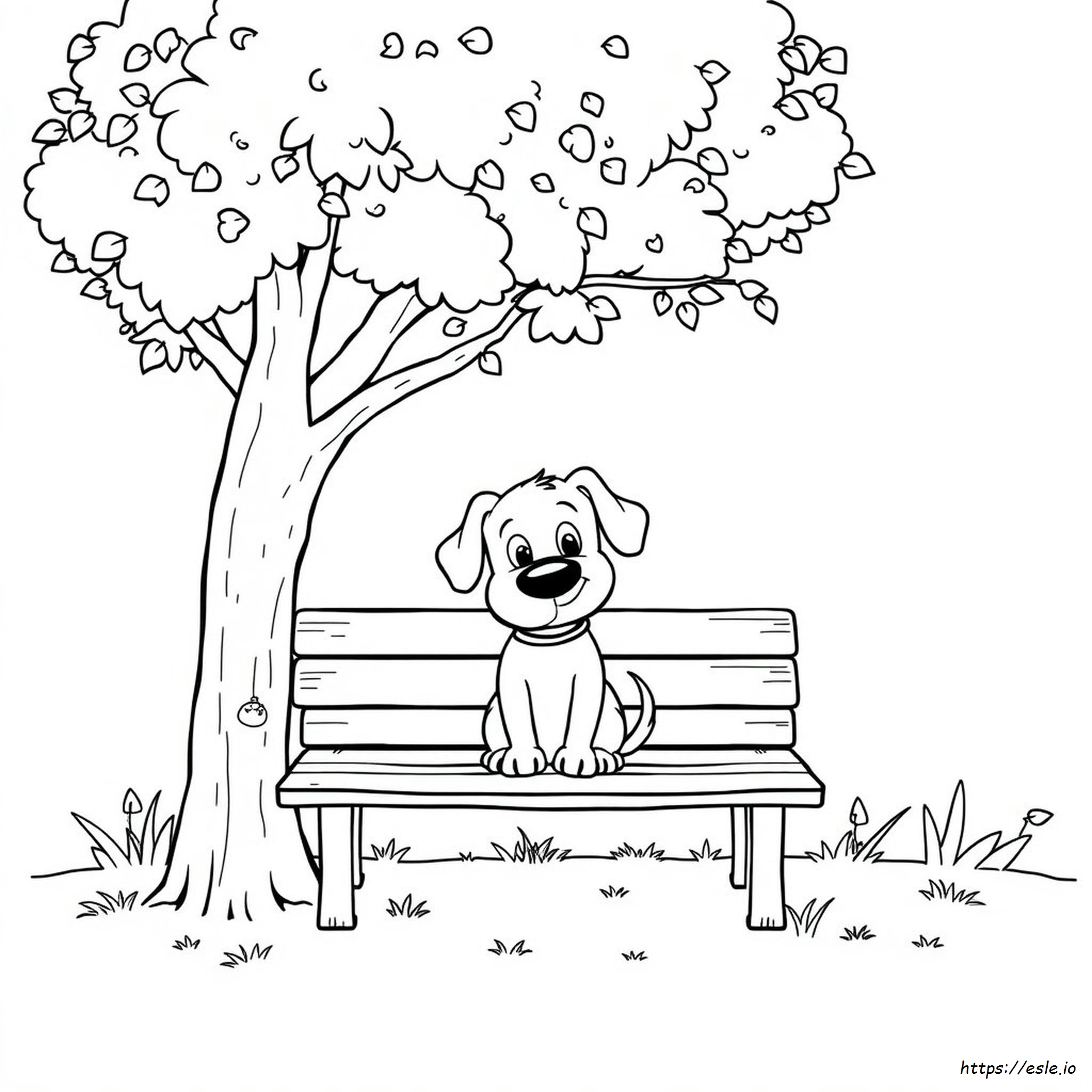 Cartoon Dog Coloring Pages Printable