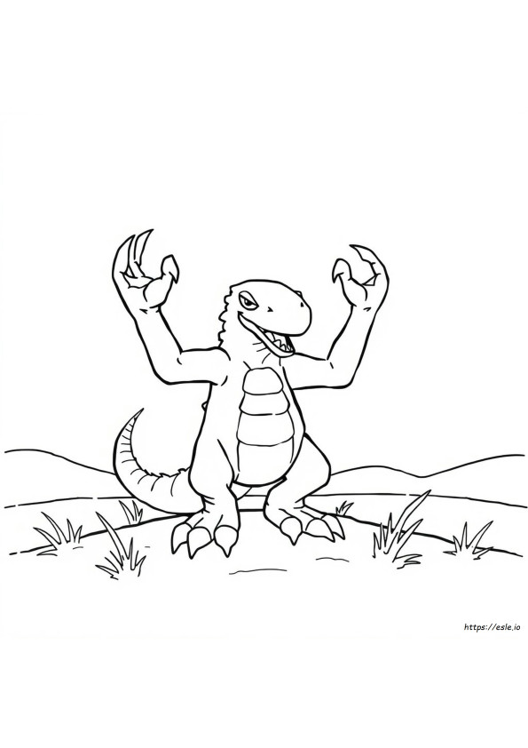 Drednaw Coloring Page