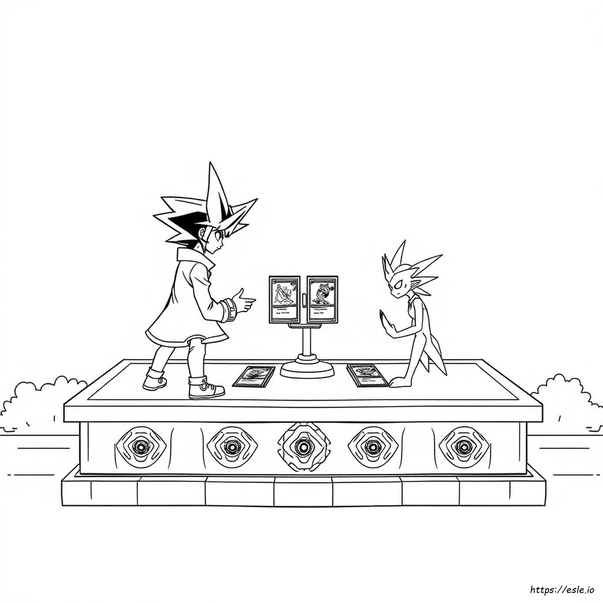 Yugioh Gx Coloring Pages