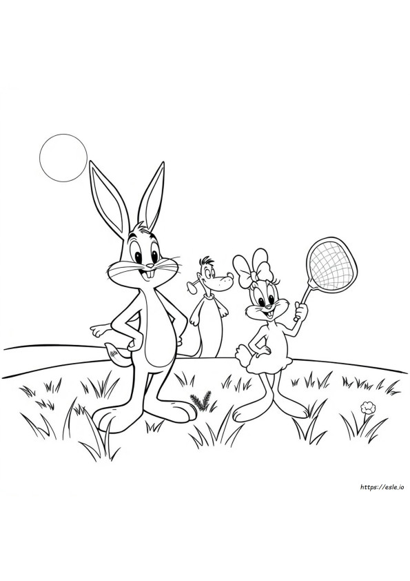 Desene De Colorat Tiny Tunes