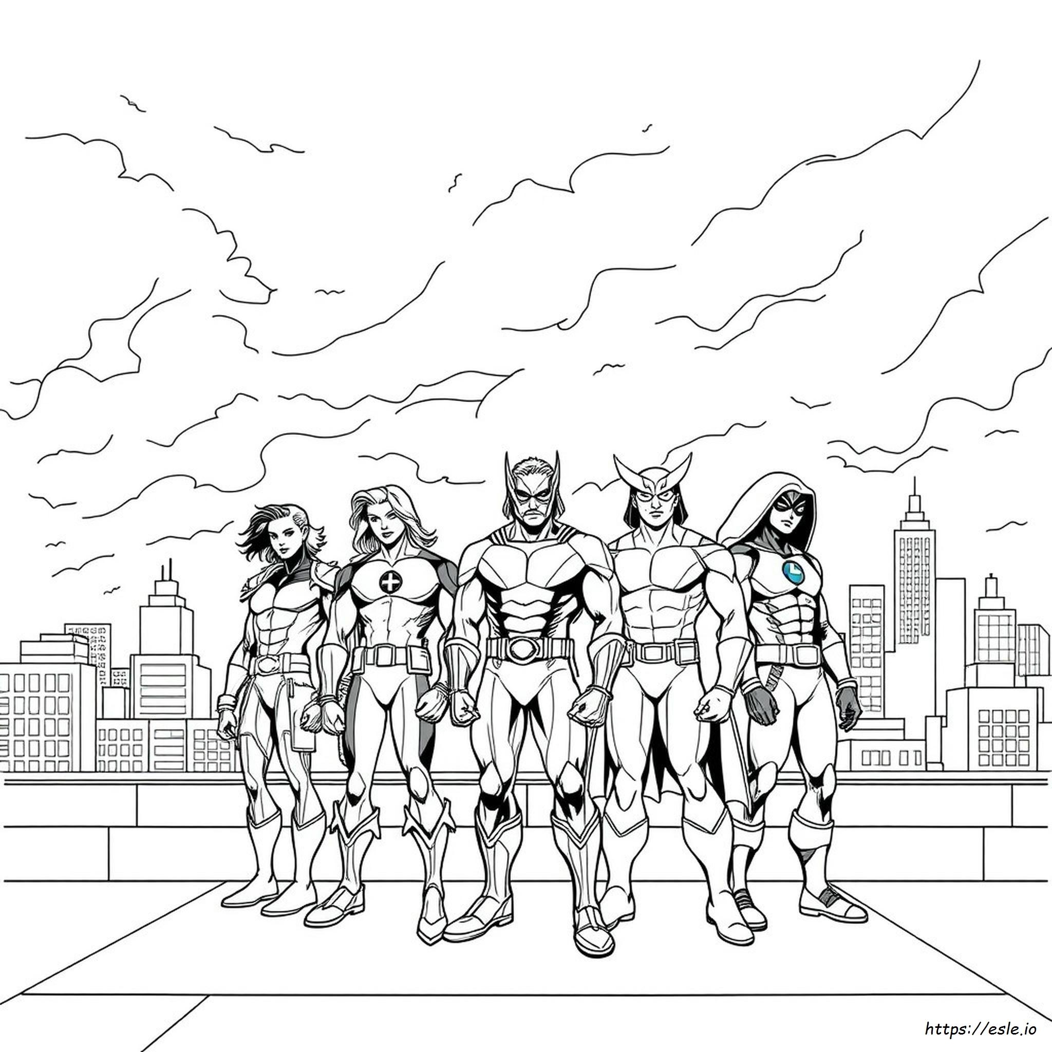X Men Coloring Pictures