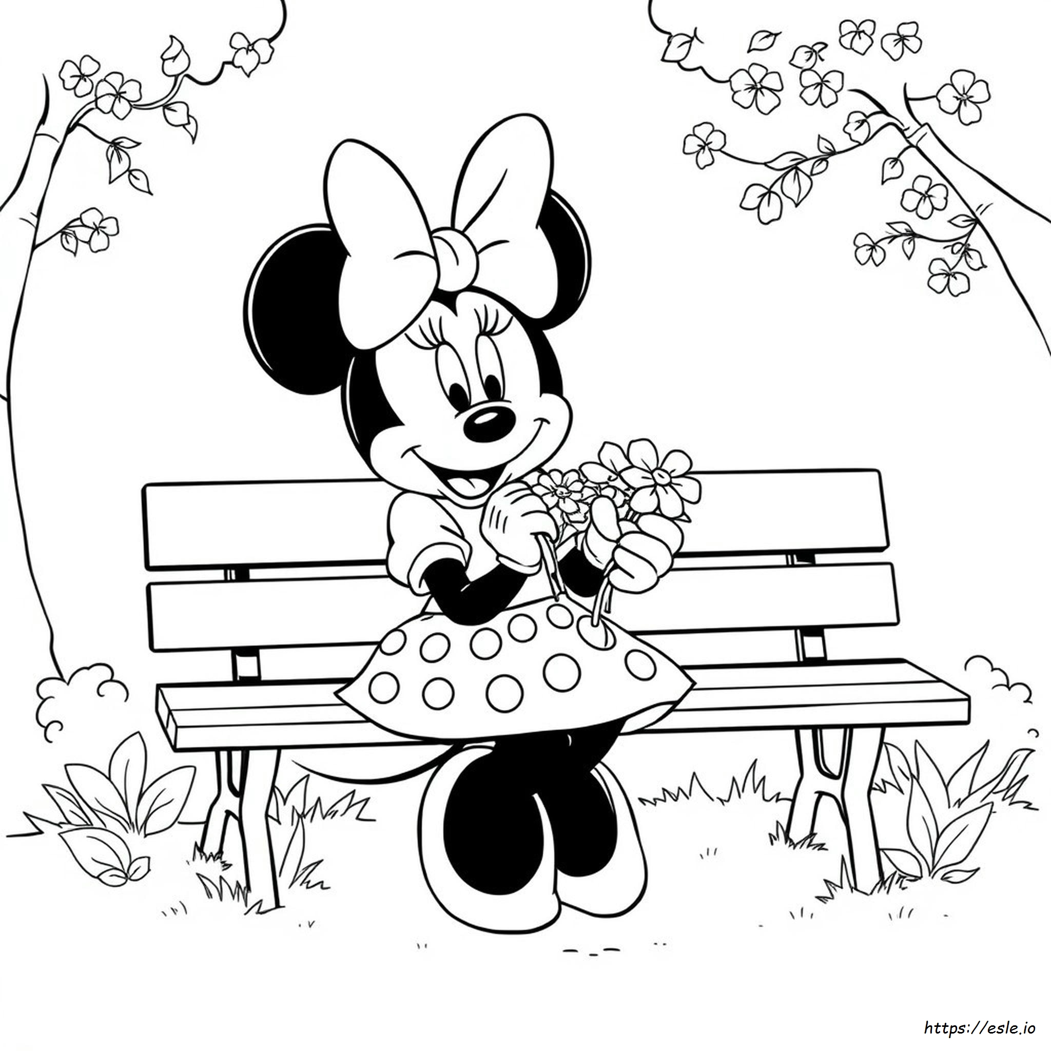 Minni Mouse Da Colorare