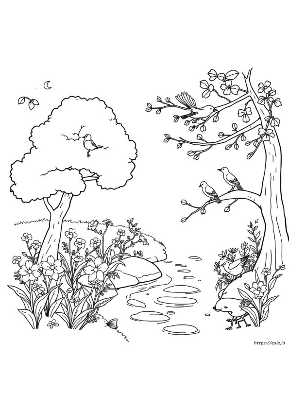 Desenhos Para Colorir De Natureza E Meio Ambiente