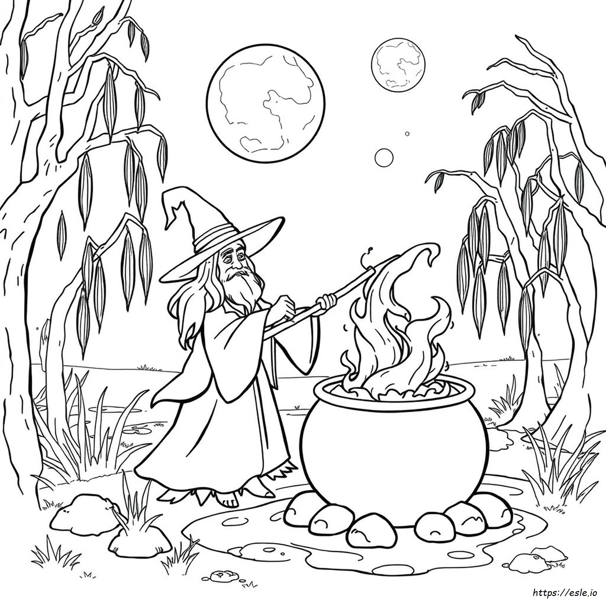 The Black Cauldron Coloring Pages