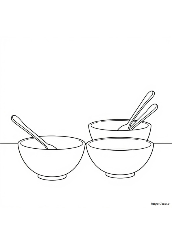 Coloriages Bols