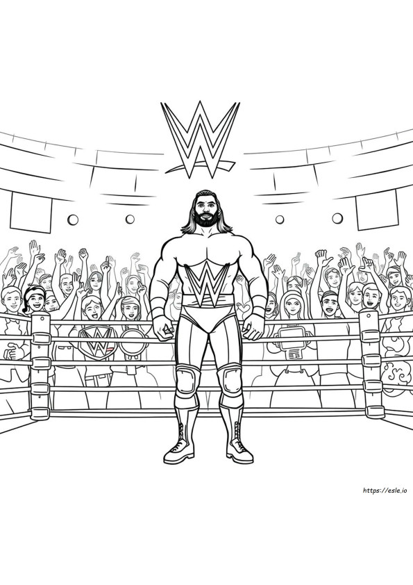 Coloriages Wwe