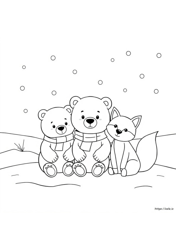Masha Bear Coloring Pages